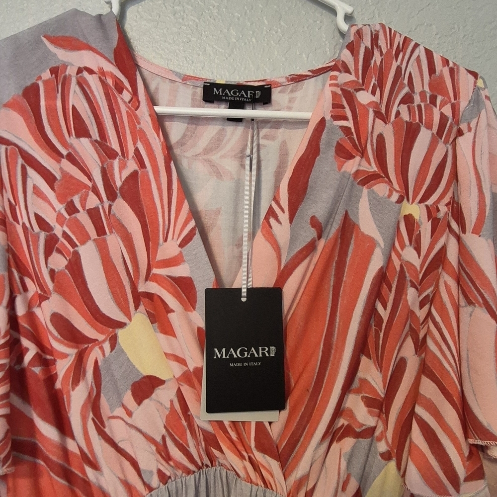 ITALIAN MADE BY MAGAR. Maxi Dress. NWT - Picture 4 of 5